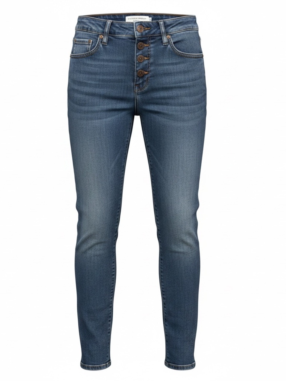 Pilcro and the Letterpress Anthropology High-Rise Button-Fly Women’s Jeans Sz 25